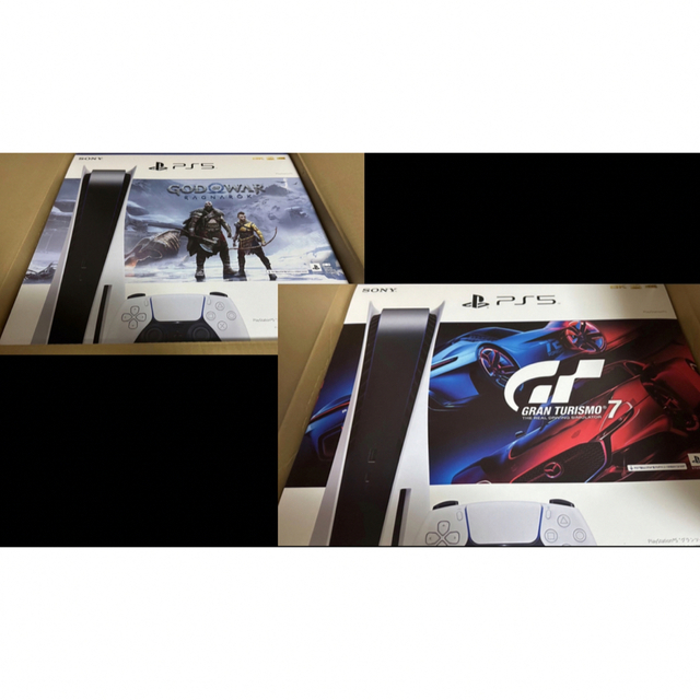PlayStation - PS5 2台セット GOW同梱版+グランツーリスモ同梱版