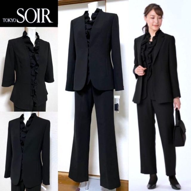 新品未使用タグ付き】東京ソワール 3点 高級喪服礼服 レディース
