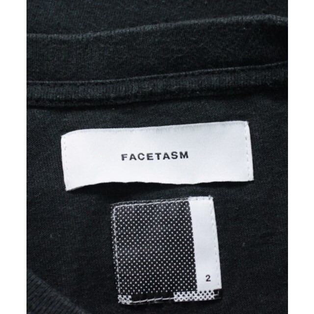 FACETASM ファセッタズム Tシャツ・カットソー 2(XS位) 黒 2