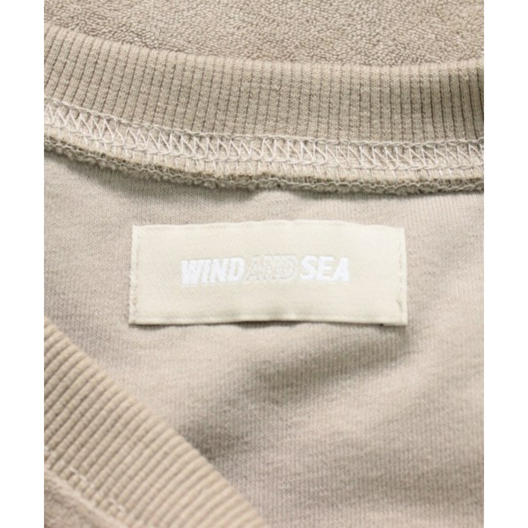 WIND AND SEA(ウィンダンシー)のWIND AND SEA ウィンダンシー パーカー M ベージュ 【古着】【中古】 メンズのトップス(パーカー)の商品写真