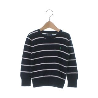 ポロラルフローレン(POLO RALPH LAUREN)のPolo Ralph Lauren ニット 110 紺x白(ボーダー) 【古着】【中古】(ニット)