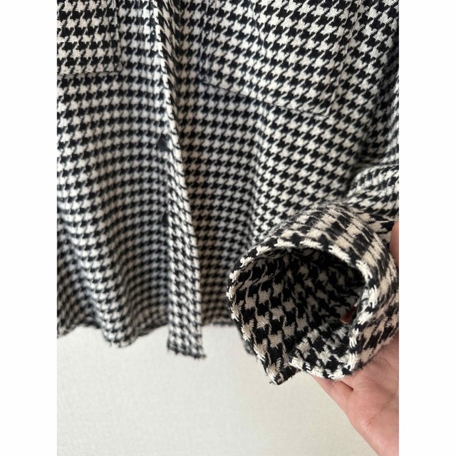 ZARA(ザラ)の千鳥柄シャツ　ZARA メンズのトップス(シャツ)の商品写真