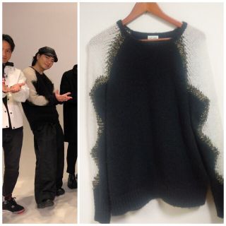 日本製】 LAURENT SAINT 登坂広臣着用 三代目 サンローラン M ニット