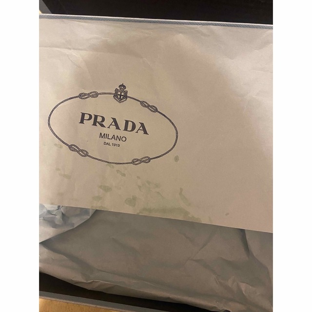 PRADA(プラダ)のプラダ チョコレート ブラッシュドレザー ローファー レディースの靴/シューズ(ローファー/革靴)の商品写真