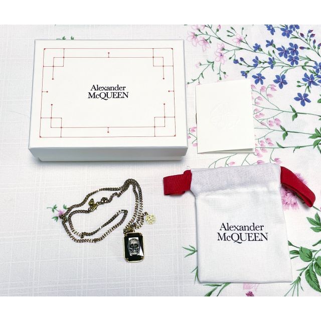 Alexander McQueen(アレキサンダーマックイーン)の新品 ALEXANDER McQUEEN アレキサンダーマックイーン ネックレス レディースのアクセサリー(ネックレス)の商品写真