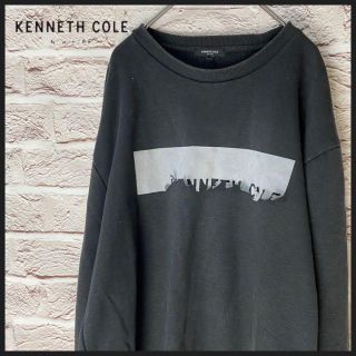 KENNETH COLE トレーナー　スウェット 古着男子　古着女子(スウェット)