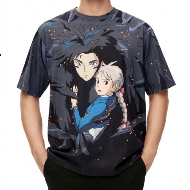 日本初の LOEWE - ハウルとソフィー Tシャツ XS Tシャツ(半袖+袖なし