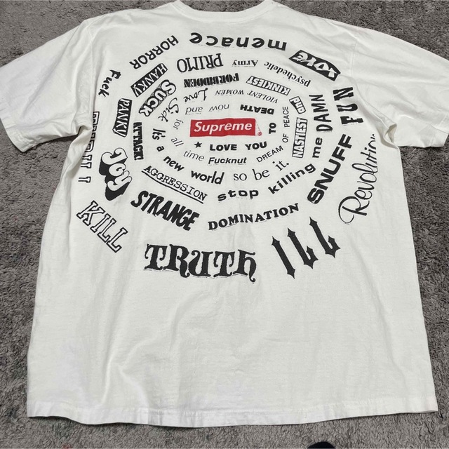 supreme シュプリーム 21SS Spiral Tee  メンズ XL