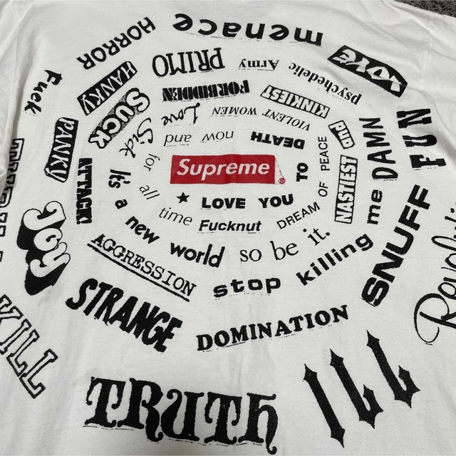 Supreme(シュプリーム)のsupreme シュプリーム 21SS Spiral Tee  メンズ XL メンズのトップス(Tシャツ/カットソー(半袖/袖なし))の商品写真