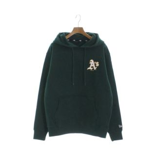 ニューエラー(NEW ERA)のNEW ERA ニューエラ パーカー M 緑 【古着】【中古】(パーカー)