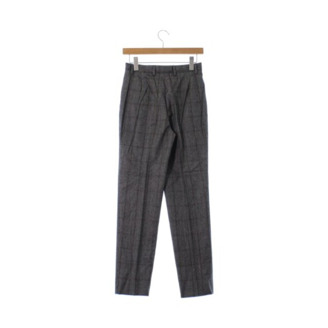 BERNARD ZINS ベルナールザンス スラックス S グレー系(チェック
