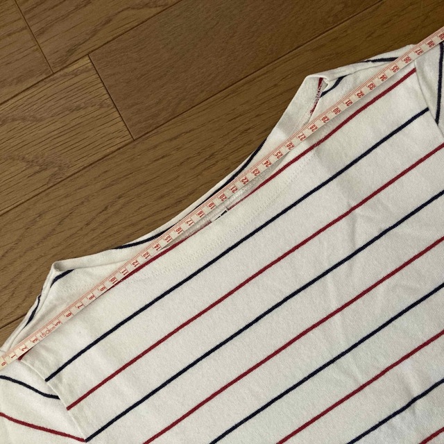 UNIQLO(ユニクロ)のユニクロ / Mサイズ ボーダー長袖Tシャツ / 2枚 レディースのトップス(Tシャツ(長袖/七分))の商品写真