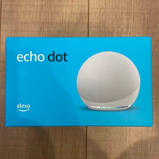 エコー(ECHO)の【新品・未開封】Echo Dot エコードット 第4世代 スマートスピーカー 白(スピーカー)