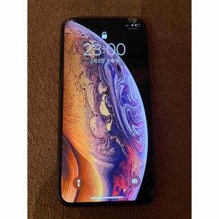 アップル(Apple)のiPhone Xs Gold 64 GB au(スマートフォン本体)