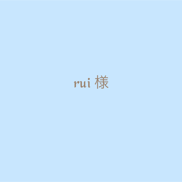 rui様🌱専用 ハンドメイドのぬいぐるみ/人形(その他)の商品写真