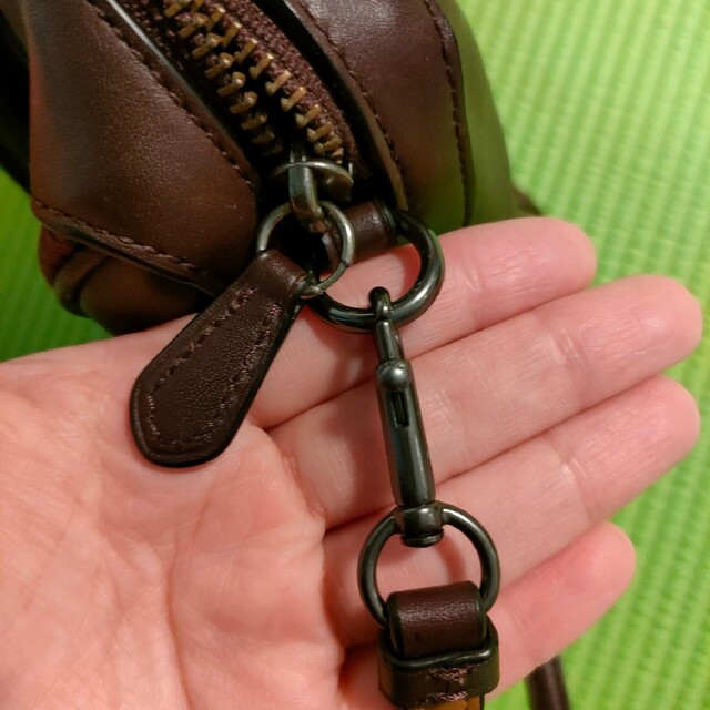 COACH コーチ グラハム ショルダーバッグ カラビナ キーホルダー 正規