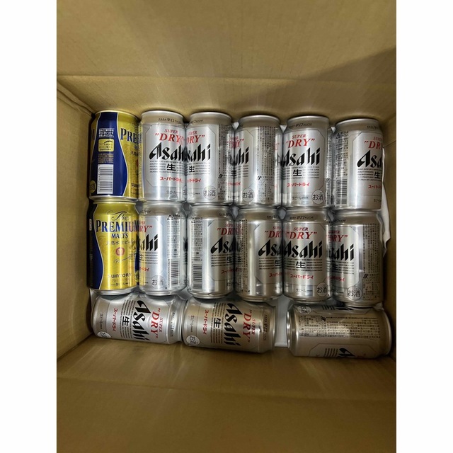 ビールセット アサヒ スーパードライ プレミアムモルツ 350ml ビール