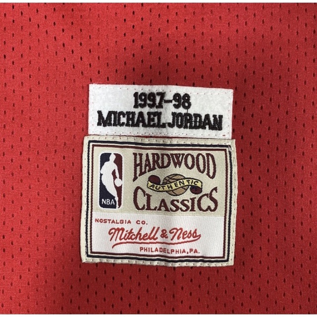 MITCHELL & NESS(ミッチェルアンドネス)の(新品)マイケルジョーダン　NBAタンクトップ　Mサイズ　男性可女性可 メンズのトップス(タンクトップ)の商品写真