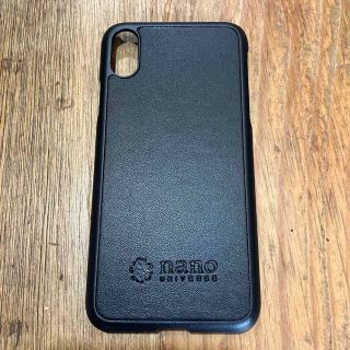 ナノユニバース(nano・universe)のiPhone X対応　スマホケース　新品未使用(iPhoneケース)