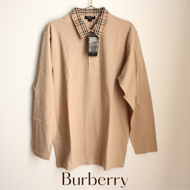 バーバリー Burberry タグ付き ノバチェクポロシャツ 【年中無休