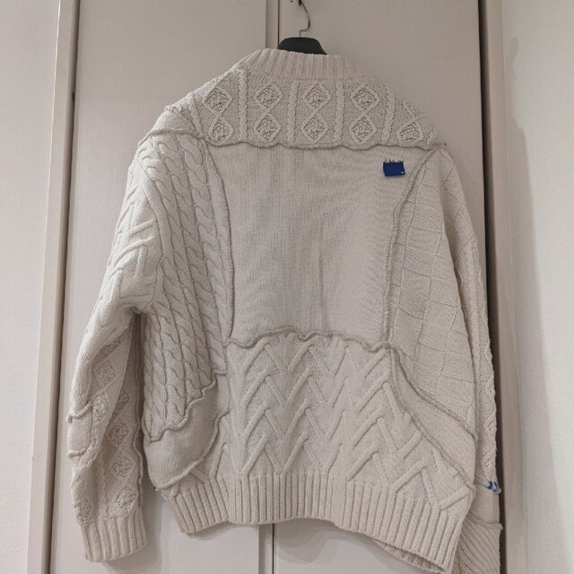 ZARA パッチワークオーバーサイズニット コラボ セーターアダーエラー