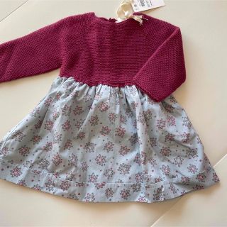 ザラキッズ(ZARA KIDS)の【新品】ZARA ワンピース 60 70(ワンピース)