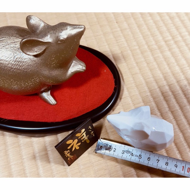 ロイヤルクラウンダービー♡ネズミ置物