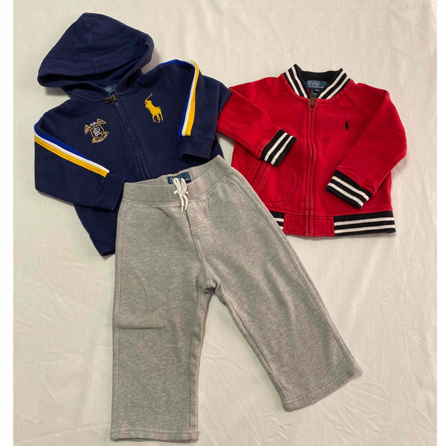 POLO RALPH LAUREN(ポロラルフローレン)のラルフローレン　サイズ18M  20点まとめ売り キッズ/ベビー/マタニティのベビー服(~85cm)(トレーナー)の商品写真