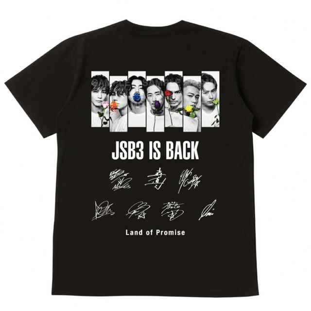 JSB3 IS BACK フォトTシャツ/BLACK  Lサイズ 3