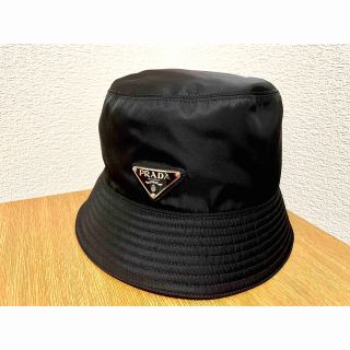 PRADA プラダ バケットハット バケハ M 黒 近々出品し直します - agedor.ma