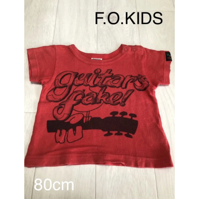 F.O.KIDS(エフオーキッズ)の【お買得】F.O.KIDS 半袖tシャツ 夏物 80cm キッズ/ベビー/マタニティのベビー服(~85cm)(Ｔシャツ)の商品写真