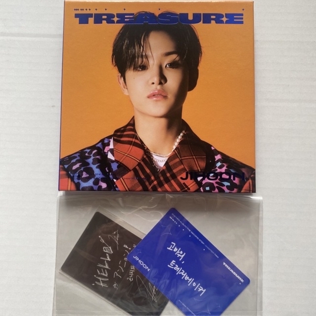 TREASURE(トレジャー)の【treasure】JIHOON パクジフン【単品可】 エンタメ/ホビーのタレントグッズ(アイドルグッズ)の商品写真