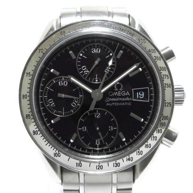 OMEGA - オメガ 腕時計 スピードマスター デイト 黒