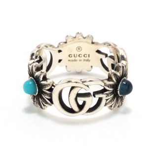 Gucci - グッチ リング シルバーGGフラワーリングの通販 by ブラン