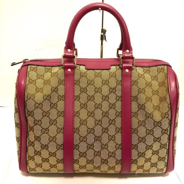 返品送料無料】 グッチ - Gucci ハンドバッグ美品 247205 GG柄