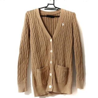 POLO RALPH LAUREN(カーディガン ・ ブラウン/茶色系)のフリマ POLO RALPH LAUREN(カーディガン ・ ブラウン/茶色系)のフリマ