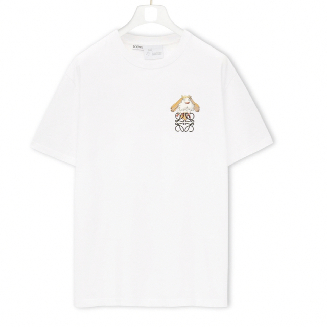 2022人気特価 LOEWE ハウルの動く城　ヒン　ロゴTシャツ LOEWE - Tシャツ+カットソー(半袖+袖なし)