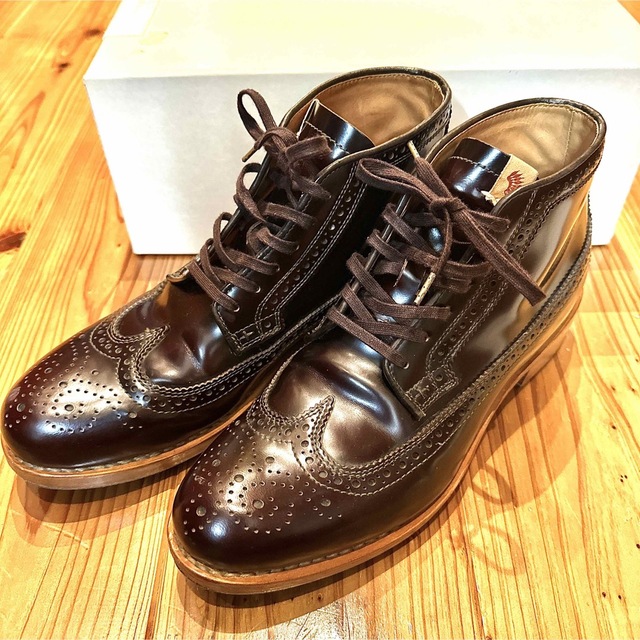 高品質】 VISVIM メダリオンブーツ W.T.-FOLK MID 【極美品