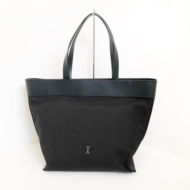 IACUCCI(イアクッチ) トートバッグ美品 黒 バッグ バッグ www
