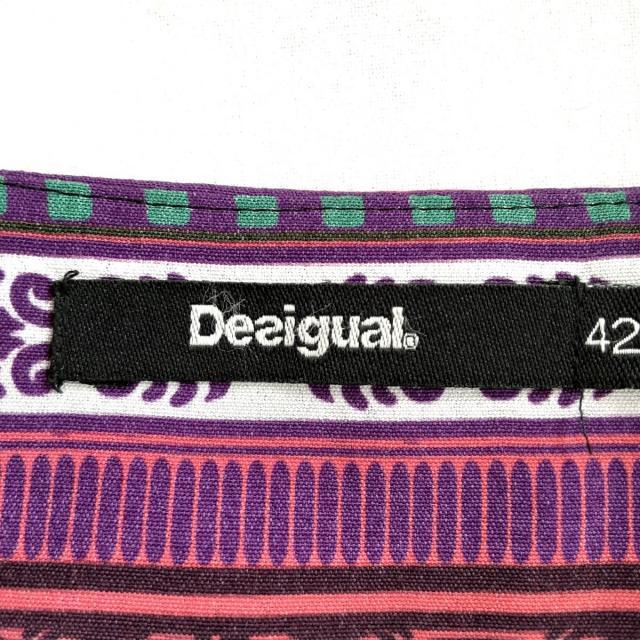 DESIGUAL(デシグアル)のデシグアル ワンピース サイズ42 L - レディースのワンピース(その他)の商品写真