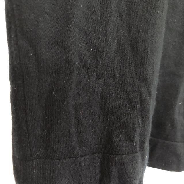 JOHN SMEDLEY(ジョンスメドレー)のジョンスメドレー 七分袖ポロシャツ S - 黒 レディースのトップス(ポロシャツ)の商品写真