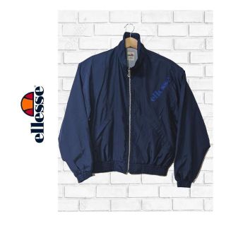 ellesse エレッセ リバーシブル ロゴ プリント ナイロン ジャケット