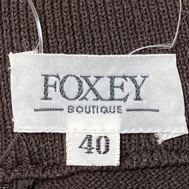 FOXEY(フォクシー)のフォクシー ノースリーブセーター 40 M - レディースのトップス(ニット/セーター)の商品写真