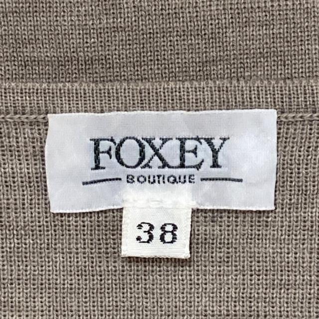 FOXEY(フォクシー)のフォクシー 半袖セーター サイズ38 M - レディースのトップス(ニット/セーター)の商品写真