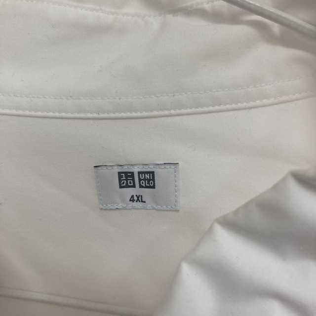 UNIQLO(ユニクロ)のユニクロ　エクストラファインコットンブロードシャツ　4XL メンズのトップス(シャツ)の商品写真