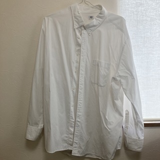 ユニクロ(UNIQLO)のユニクロ　エクストラファインコットンブロードシャツ　4XL(シャツ)