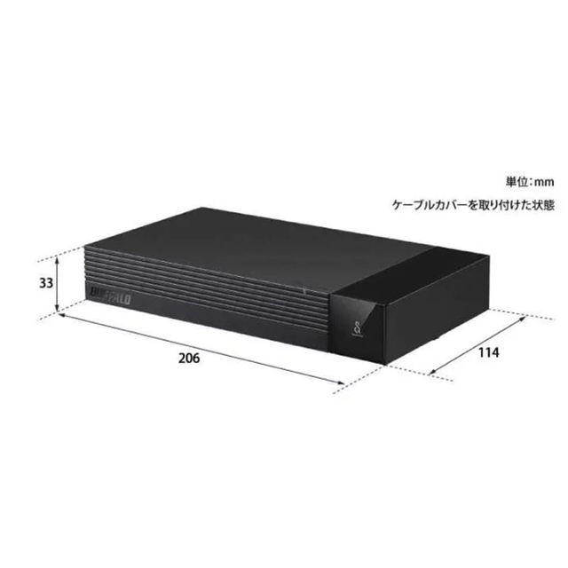 Buffalo(バッファロー)のBUFFALO バッファロー SeeQVault 4K スマホ/家電/カメラのテレビ/映像機器(その他)の商品写真