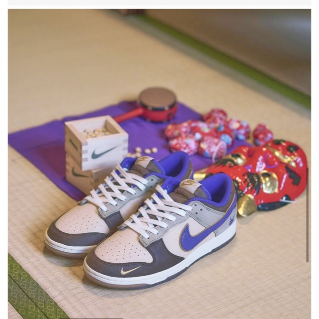 NIKE(ナイキ)のナイキ ダンク ロー 節分 dunk low nike 28cm メンズの靴/シューズ(スニーカー)の商品写真