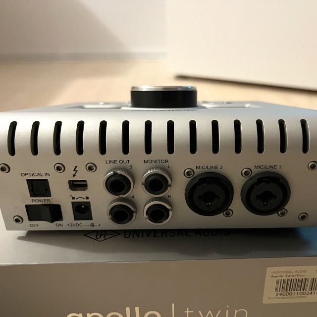 [付属品完備]Universal Audio APOLLO TWIN DUO 楽器のDTM/DAW(オーディオインターフェイス)の商品写真