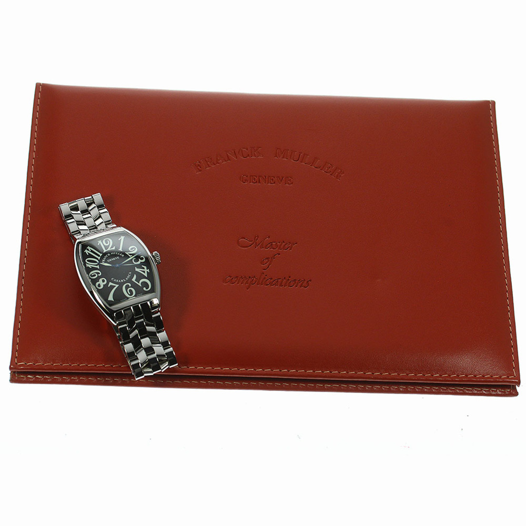 ☆美品 ★保証書付き【FRANCK MULLER】フランクミュラー カサブランカ 6850 自動巻き メンズ_732486【ev15】